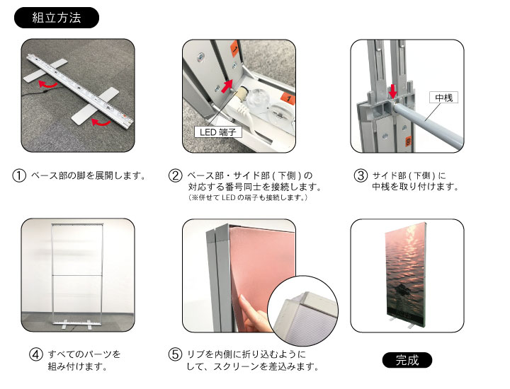 組み立て方法