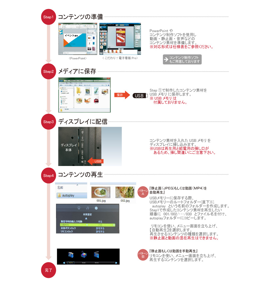 デジタルサイネージ Comabo 自立移動式 CM-43HLC1(CM-43HLC1)_s3