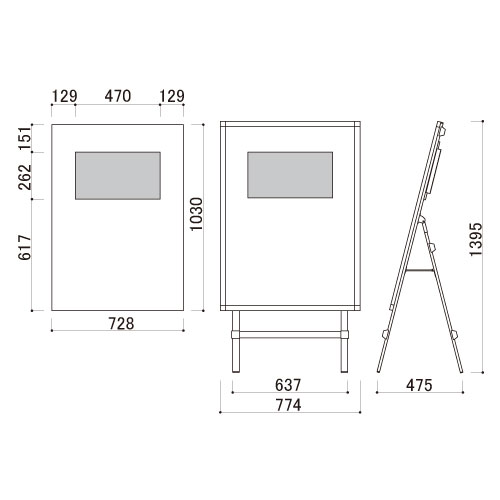 デジタルサイネージ Comabo 21.5型電子POP CMP-B1S2(CMP-B1S2)_2