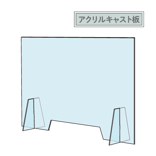 アクリルパーテーション　HBPA(HBPA963)_3